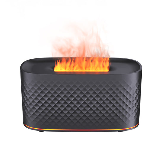 Simulation Flame Usb Small Aromatherapy Ultrasonic Aroma Diffuser Humidifier