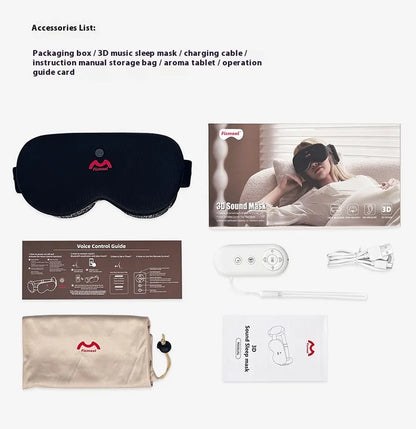 Masque de sommeil Zen – Relaxation profonde et bruit blanc