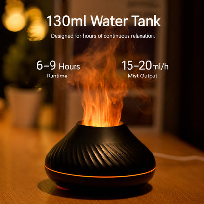 RGB flamme stemningsdiffuser