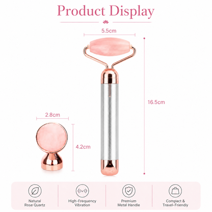Rose Quartz Facial Roller
