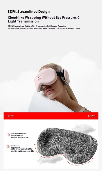 Masque de sommeil Zen – Relaxation profonde et bruit blanc