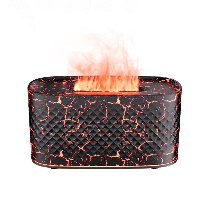 Simulation Flame Usb Small Aromatherapy Ultrasonic Aroma Diffuser Humidifier