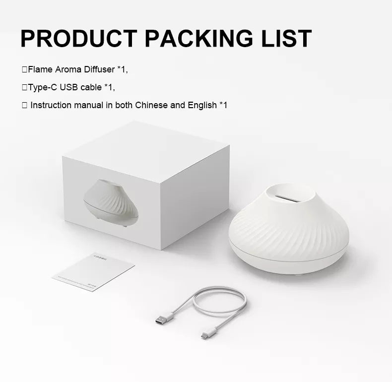 RGB Flame Mood Diffuser