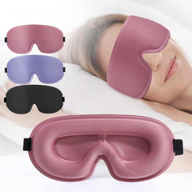 3D Blackout Sleep Mask – Deep Rest, Gentle Comfor
